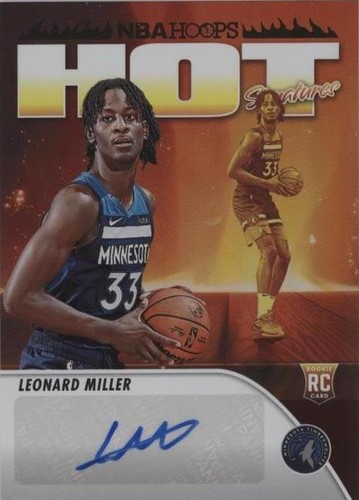 2023-24 Panini NBA Hoops - Leonard Miller #HSR-LM