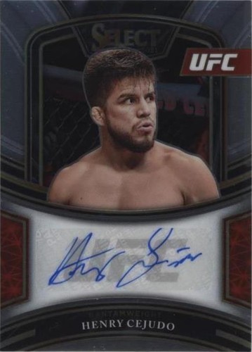 2021 Panini Select UFC - Henry Cejudo #SG-HCJ