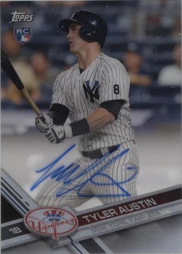 2017 Topps Clearly Authentic Autographs - Tyler Austin #CAAU-TA