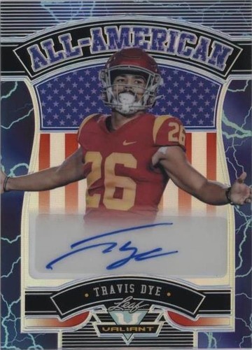 2022 Leaf Valiant Travis Dye #AA-TD1