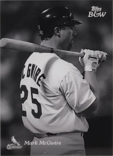2023 Topps Black & White - Mark McGwire #25