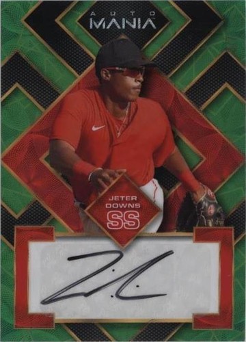 2023 Wild Card Auto Mania - Jeter Downs #AM-SQ33