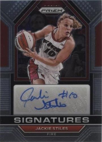 2023 Panini Prizm WNBA - Jackie Stiles #SG-JST