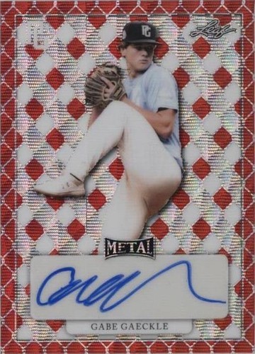 2022 Leaf Perfect Game National Showcase - Gabe Gaeckle #MA-GG1