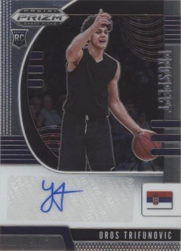 2020-21 Panini Prizm Draft Picks - Uros Trifunovic #PA-UT