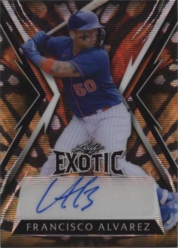 2023 Leaf Exotic - Francisco Alvarez #BA-FA1