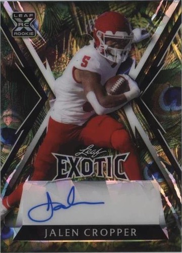 2023 Leaf Exotic Jalen Cropper #BA-JC2