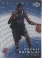 2005-06 Upper Deck Trilogy - Amir Johnson #93