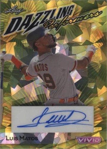 2023 Leaf Vivid - Luis Matos #DP-LM2
