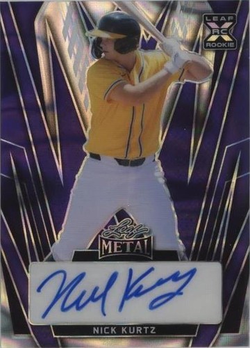 2024 Leaf Metal - Nick Kurtz #BA-NK1