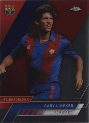 2022-23 Topps Chrome FC Barcelona Gary Lineker #42