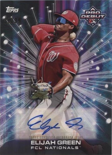 2023 Topps Pro Debut - Elijah Green #FC-EG