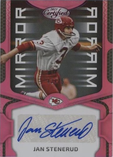 2023 Panini Certified Jan Stenerud #MS69
