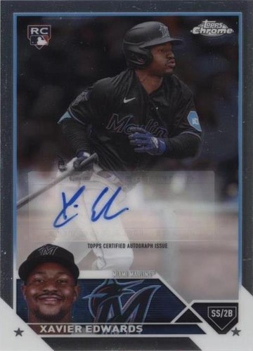 2023 Topps Chrome Update Series - Xavier Edwards #AC-XE