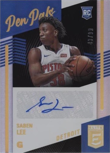 2020-21 Donruss Elite - Saben Lee #PP-SLE