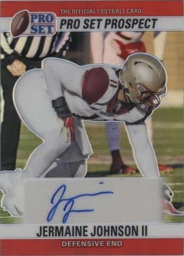 2022 Leaf Pro Set Metal Jermaine Johnson II #90-JJ1