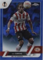 2022-23 Topps Chrome Sapphire Edition UEFA Club Competitions Xavi Simons #60