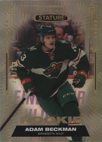 2021-22 Upper Deck Stature - Adam Beckman #199