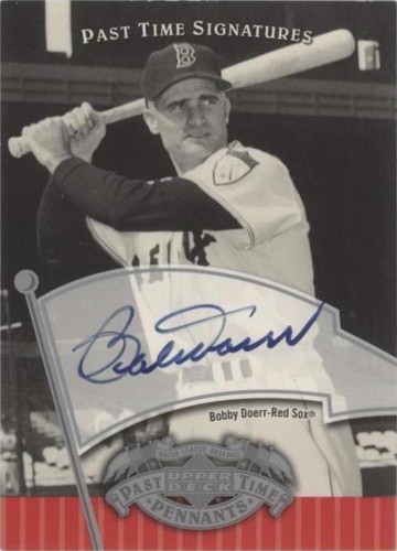 2005 Upper Deck Past Time Pennants - Bobby Doerr #BD