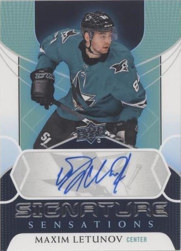 2020-21 Upper Deck - Maxim Letunov #SS-ML