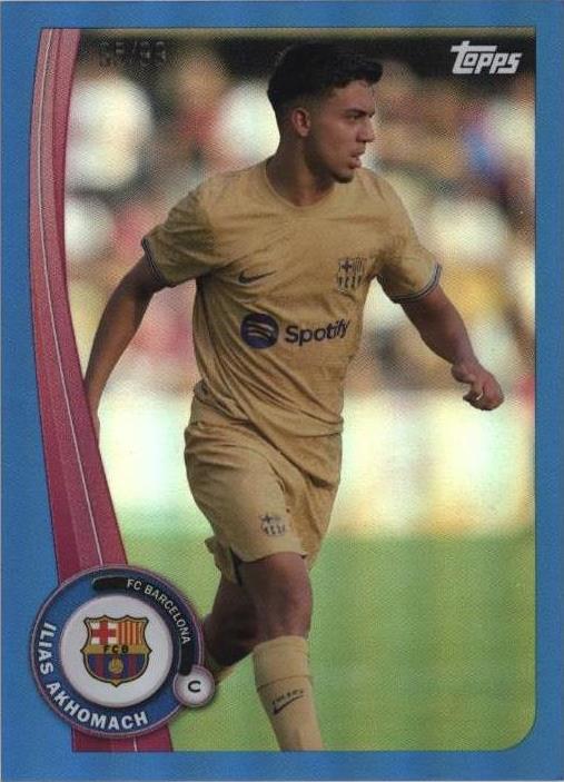 2022-23 Topps FC Barcelona Fan Set Ilias Akhomach #BA-16