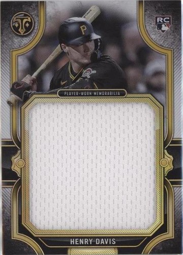 2024 Topps Triple Threads - Henry Davis #RJR-HD