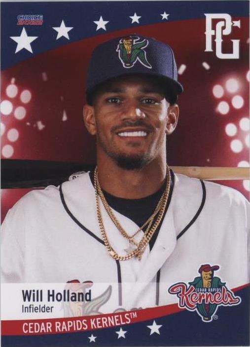 2022 Choice Cedar Rapids Kernels - Will Holland #13