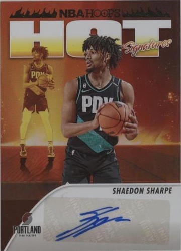 2023-24 Panini NBA Hoops - Shaedon Sharpe #HS-SHA
