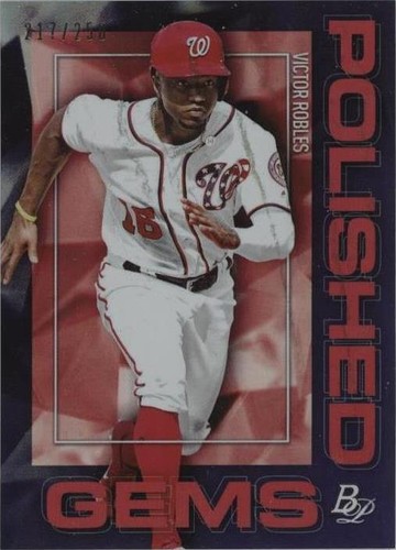 2020 Bowman Platinum - Victor Robles #PG-20