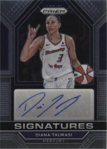 WNBA Diana Taurasi RC サインカード Diana Taurasi 2023 Panini Prizm WNBA Red Auto /99 Phoenix