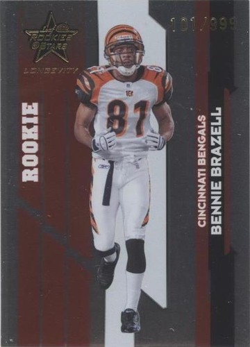 2006 Leaf Rookies & Stars Longevity Bennie Brazell #108