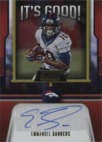 2023 Score Emmanuel Sanders #IG-ES