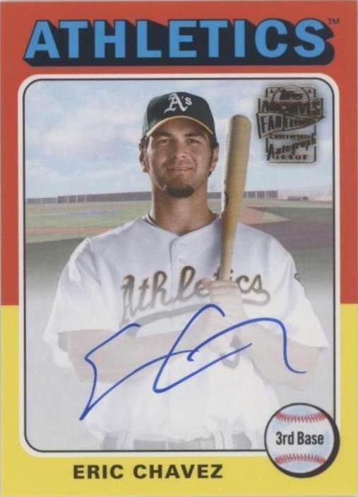 2021 Topps Archives - Eric Chavez #FFA-EC