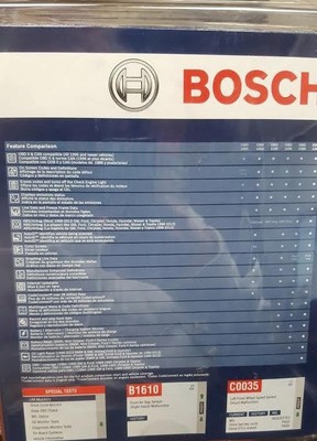 Bosch 1300 Engine Diagnostic Scan Tool Scanner Code Reader Enhanced Obd