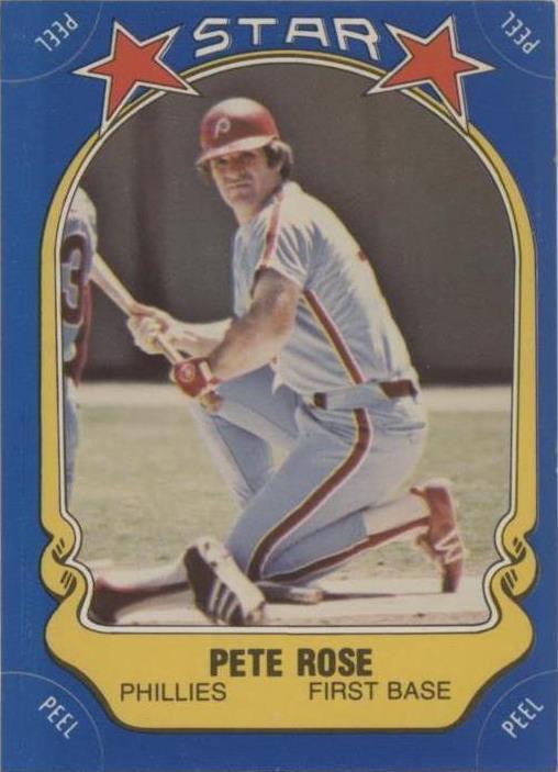 Pegatinas Fleer Star 1981 - Pete Rose #74
