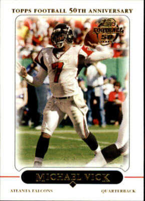 Michael Vick cards (2002-2023) Falcons Eagles Virginia Tech - You Choose