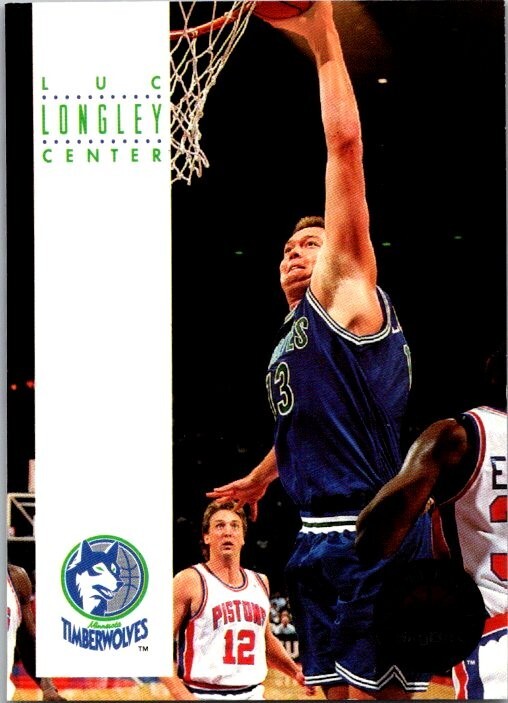 1993-94 Skybox Premium - Luc Longley #250