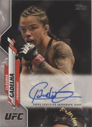 2020 Topps UFC - Claudia Gadelha #UFCA-CGA
