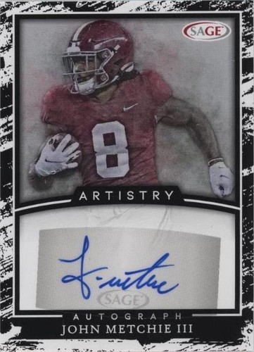 2022 SAGE Artistry John Metchie III #A-JM