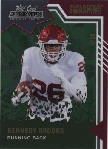 2021 Wild Card Alumination NIL Collegiate Edition Kennedy Brooks #ANSM-14