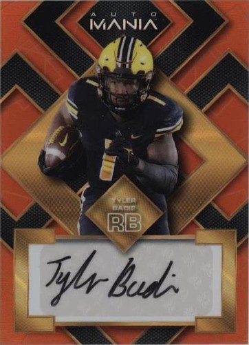 2022 Wild Card Auto Mania Tyler Badie #AM-SQ46