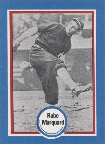 1976 Shakey's Baseball's Hall of Fame - Rube Marquard #124
