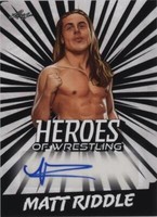 2023 Leaf Heroes of Wrestling - Matt Riddle #BA-MR1