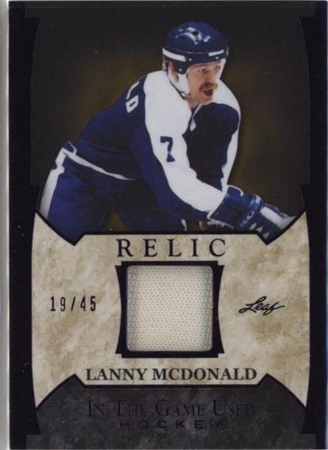 2022-23 Leaf in the Game Used - Lanny McDonald #GUR-20