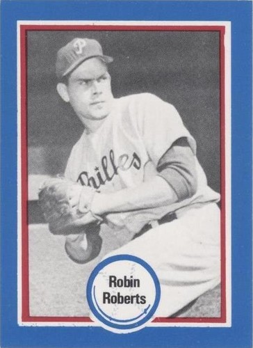 1976 Shakey's Baseball's Hall of Fame - Robin Roberts #158