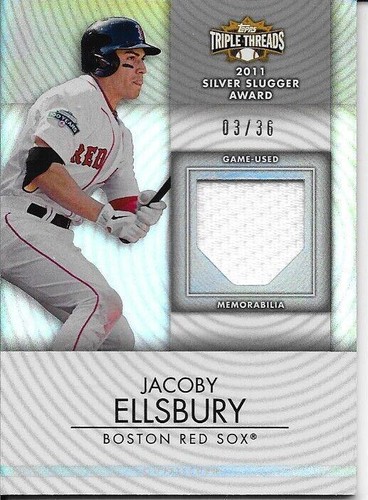 2012 Topps Triple Threads - Jacoby Ellsbury #TTR-74