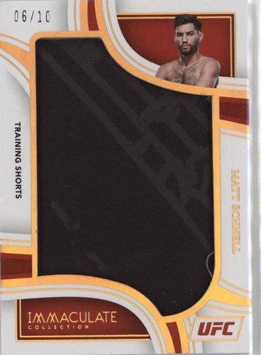 2023 Panini Immaculate Collection UFC - Matt Schnell #JM-MSH