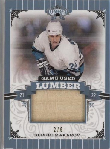 2021-22 Leaf Lumber - Sergei Makarov #GUL-SM2