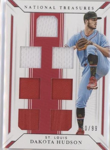 2019 Panini National Treasures - Dakota Hudson #GGMS-DH