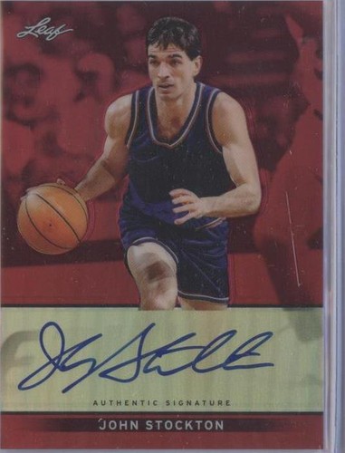 2012-13 Leaf Metal - John Stockton #BA-JS4